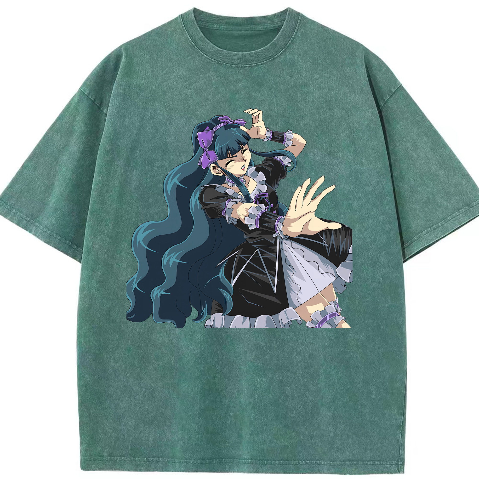 （画像用） 遊☆戯☆王 Yu-Gi-Oh! 綿100% ヴィンテージ風 半袖Tシャツ（フロントプリント）